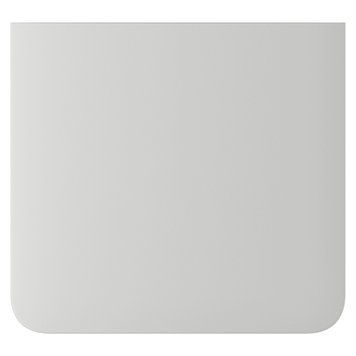 Кнопка Ajax SideButton (1-gang) vertical white для одноклавішного вимикача 301136 фото