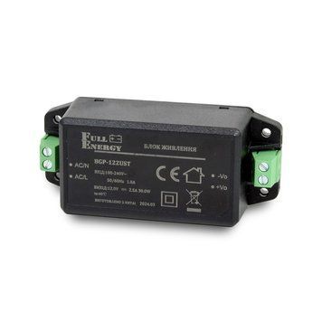 Блок живлення Full Energy BGP-122UST 12 В / 2.5 А 301202 фото