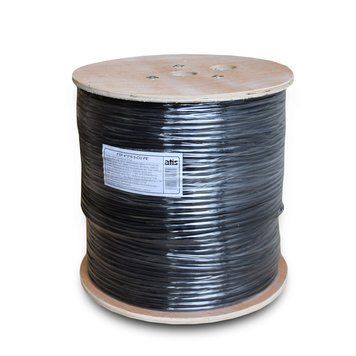 FTP 4*2*0.5-CU PE кат.5е (FTP мідь зовнішній) Wooden бухта 305 м 252689 фото