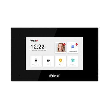 IP-відеодомофон 7" Bas-IP AQ-07LL black 163461 фото