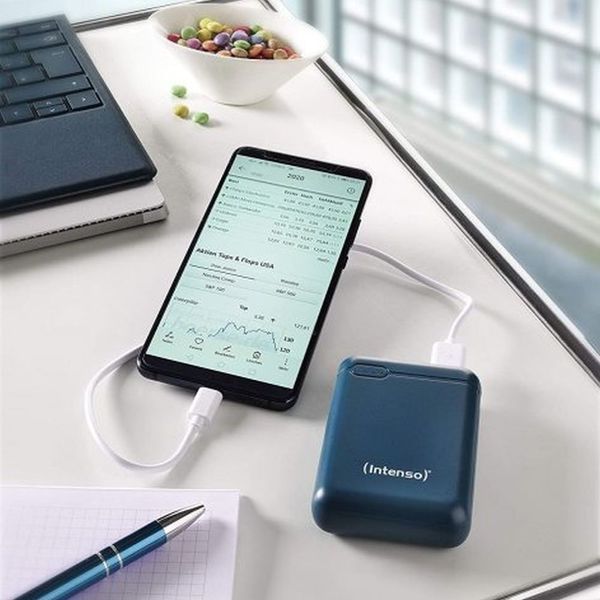 Повербанк Intenso Powerbank XS 10000 (petrol) ємністю 10000 мА&middot;год 233778 фото