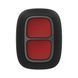 Бездротова екстрена кнопка Ajax DoubleButton (8EU) ASP black з захистом від випадкових натискань 116232 фото 1