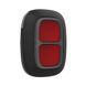 Бездротова екстрена кнопка Ajax DoubleButton (8EU) ASP black з захистом від випадкових натискань 116232 фото 4