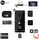 Neolight ALPHA Hybrid Black + OPTIMA IPW Black Комплект відеодомофону 116807 фото 5