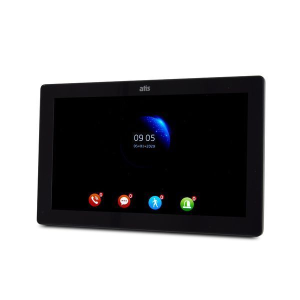 Wi-Fi відеодомофон 10" ATIS AD-1070FHD/T-Black з підтримкою Tuya Smart 160293 фото