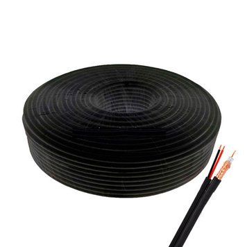Кабель RG590 CU PE+2*0.5 бухта 100 м 110933 фото