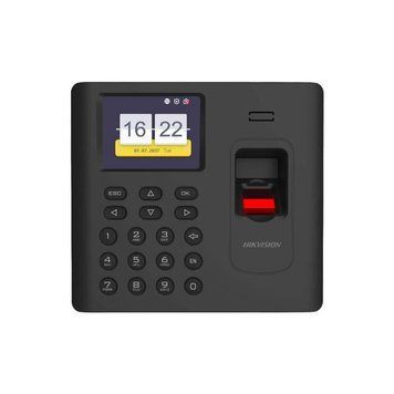 Біометричний термінал Hikvision DS-K1A802AMF обліку робочого часу зі скануванням відбитків пальців і зчитувачем Mifare 178919 фото