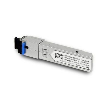Одноволоконний SFP 1Gbps WDM модуль StelsPing SFPd-20-1310-WDM-SC DDM 20km 277007 фото