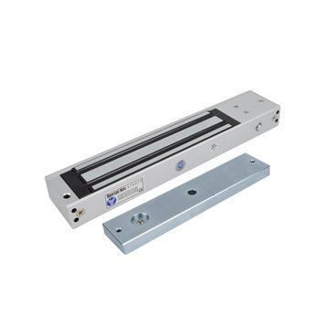 Електромагнітний замок Yli Electronic YM-280N(LED)-DS зі світловою індикацією, датчиком стану замка і дверей для системи контролю доступу 110928 фото