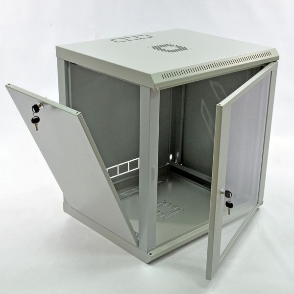 Шафа серверна CMS 12U 600 х 500 х 640 UA-MGSWA125G для мережевого обладнання 201553 фото