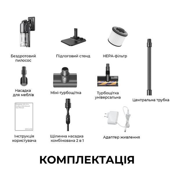 Dreame R20 Ultra Акумуляторний пилосос 119170 фото
