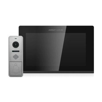 Відеодомофон Arny AVD-7143 (2Mpx) TFT black+silver 302704 фото