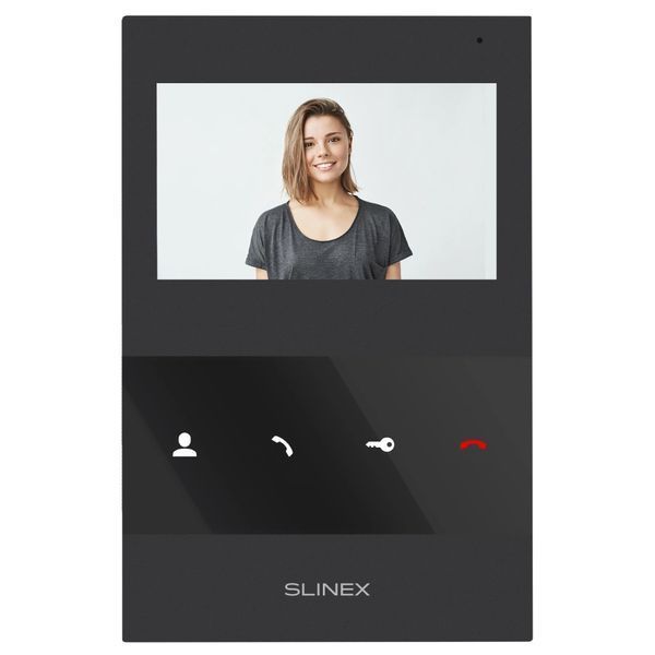 Slinex ML-16HD(Black)+SQ-04M(Black) Комплект відеодомофону 110252 фото