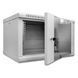 Шафа серверна SteelNet 4U 600 x 350 для мережевого обладнання (скло, сірий) 264028 фото 2