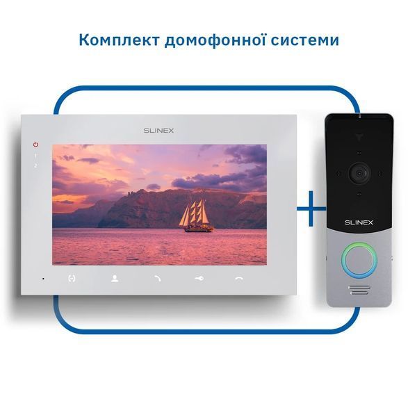 Slinex ML-20HD(Black)+SQ-07MTHD(White) Комплект відеодомофону 110254 фото