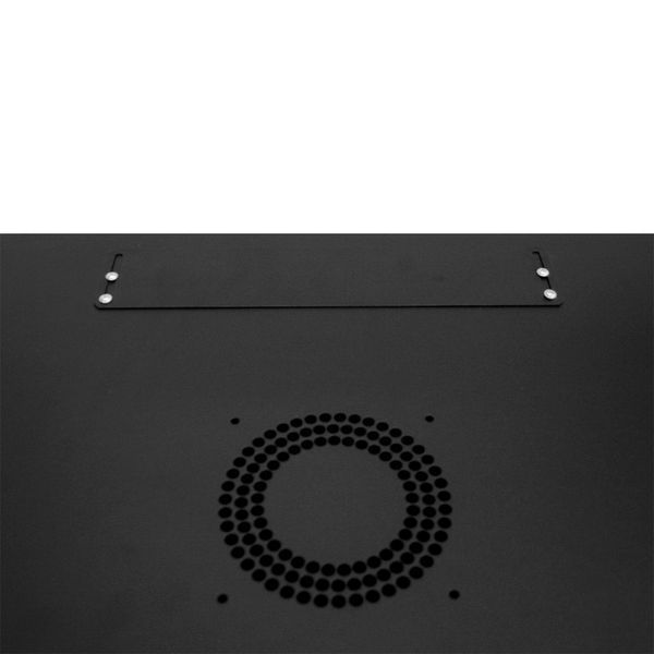 Шафа серверна SteelNet 9U 600 x 450 для мережевого обладнання (скло, чорний) 296747 фото