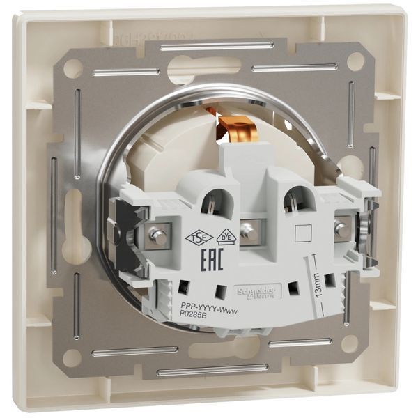 Schneider Electric Asfora EPH3100123 Розетка із кришкою, із заземленням 111167 фото