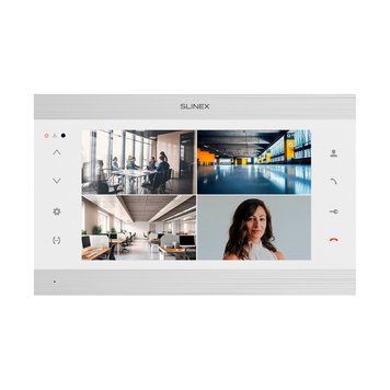 Відеодомофон Slinex SL-10N Cloud (silver + white) з Wi-Fi, детектором руху і записом відео 286788 фото
