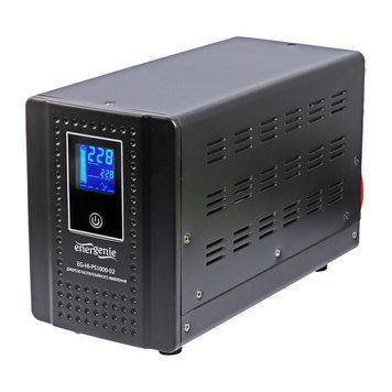 Джерело безперебійного живлення EnerGenie EG-HI-PS1000-02 1000ВА / 600Вт лінійно-інтерактивне з правильною синусоїдою 302899 фото