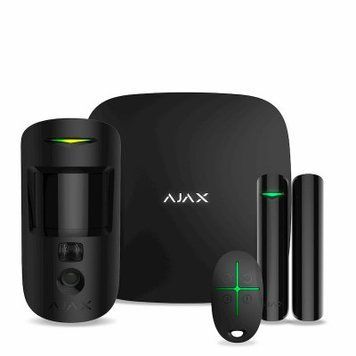 HubKit 2 black EU Комплект бездротової сигналізації Ajax 103539 фото