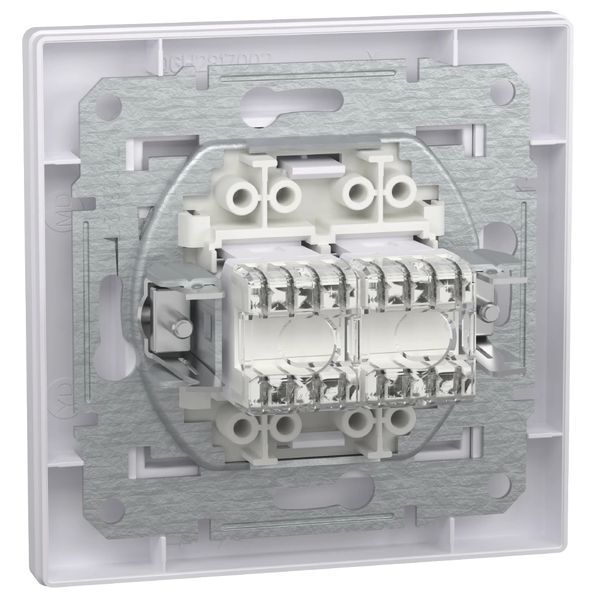 Schneider Electric Asfora EPH4800121 RJ45 кат.6е UTP Розетка комп'ютерна одинарна 121957 фото