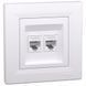 Schneider Electric Asfora EPH4800121 RJ45 кат.6е UTP Розетка комп'ютерна одинарна 121957 фото 1