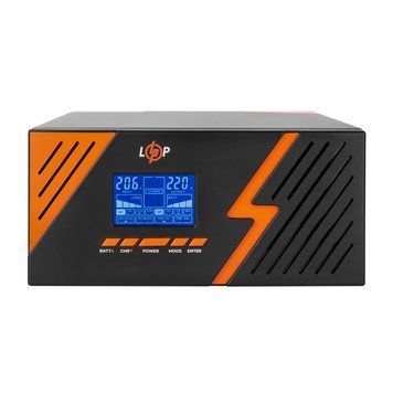 Джерело безперебійного живлення Logicpower LPM-PSW-1500VA Black 12V (1050 Вт) з правильною синусоїдою 300742 фото