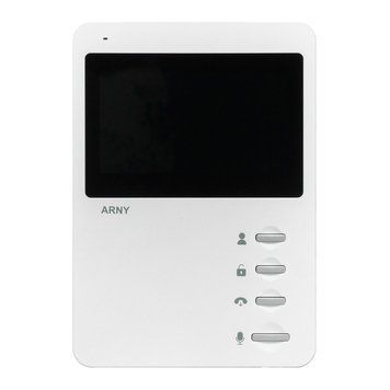 Відеодомофон Arny AVD-410 (white) 101168 фото