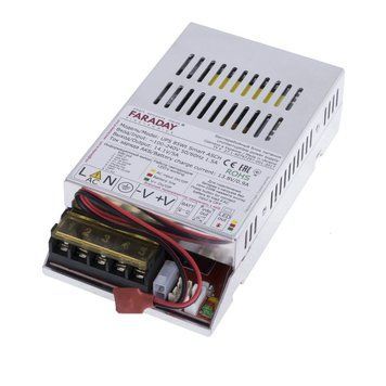 Безперебійний блок живлення Faraday Electronics 85W UPS Smart ASCH ALU під акумулятор 12-18А&middot;г в алюмінієвому корпусі 116012 фото