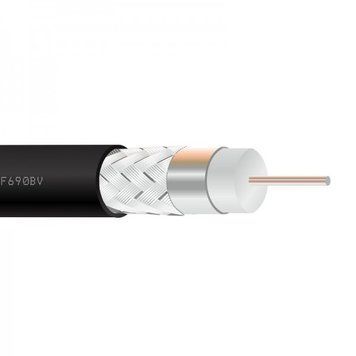 Кабель FinMark F 690 BV black бухта 100м 103025 фото