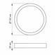 VIDEX 18W 5000K Black LED світильник круглий накладний 112103 фото 2
