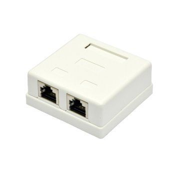 Розетка зовнішня EPNew 2хSTP, кат. 6, RJ45 244030 фото