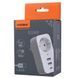 VIDEX ONCORD 1п 2.4A 2USB+USB-C Мережевий адаптер Type-C з заземленням 112140 фото 4