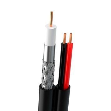 Кабель комбінований Одескабель RG-59, медь (CU) + 2*0.75 power, 305м (F5967BVcu +2*0,75) 302395 фото