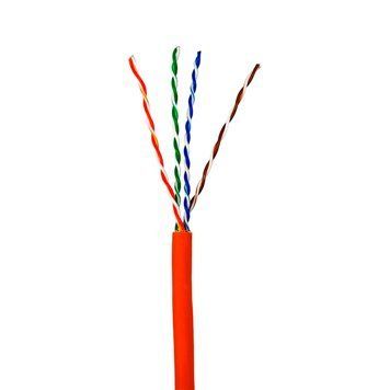 Кабель мережевий GEAR UTP 305м, cat.5e, CCA, 4*2*0,51, LSZH, indoor (GEC-UTPLCCA051305) 302512 фото