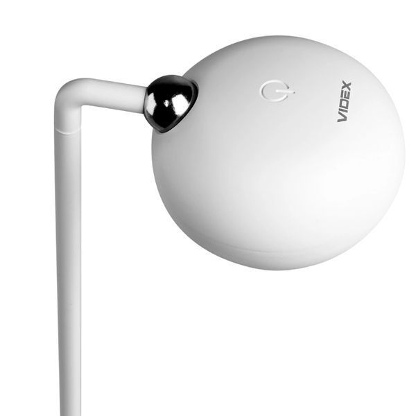 VIDEX VLE-TF18W 3W 3000-5500K 220V LED лампа настiльна з акумулятором 112092 фото