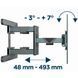 Gembird WM-80ST-01 40-80" 50 кг Кронштейн для телевізора 114914 фото 3