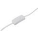 Шнур з вилкою та перемикачем e.wire.switch/plug.white, білий, 2x0.75, 1,5м 302798 фото 3