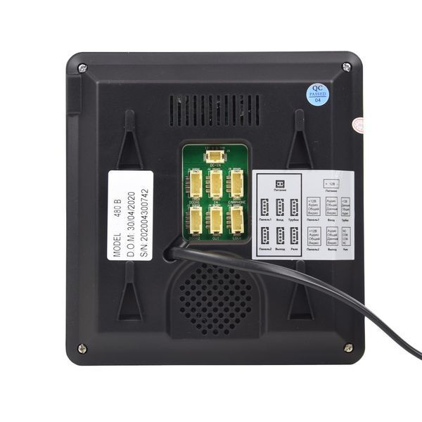 Відеодомофон 4" BCOM BD-480 Black 240550 фото