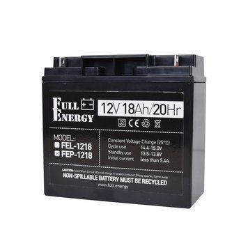Акумулятор 12В 18А&middot;год для ДБЖ Full Energy FEP-1218 103107 фото