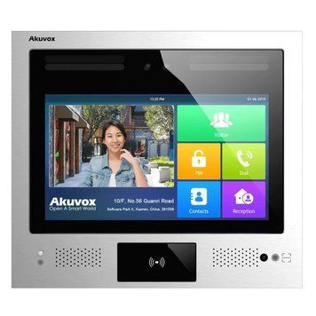Багатоабонентна панель виклику Akuvox X916S на Android (розпізнавання обличчя) 284673 фото