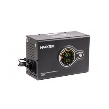 Джерело безперебійного живлення Maxxter MX-HI-PSW500-01 500ВА / 300Вт лінійно-інтерактивне з правильною синусоїдою 243965 фото