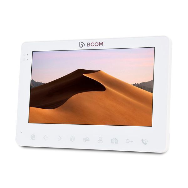 Відеодомофон 7 дюймів BCOM BD-780 White 215034 фото
