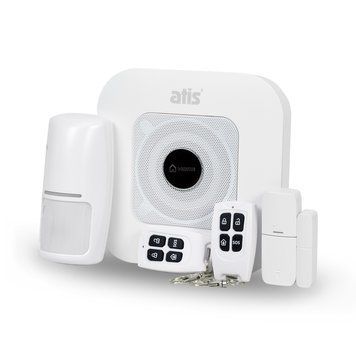 Комплект бездротової 4G сигналізації ATIS Kit 4G 400T з підтримкою застосунку Tuya Smart 290557 фото