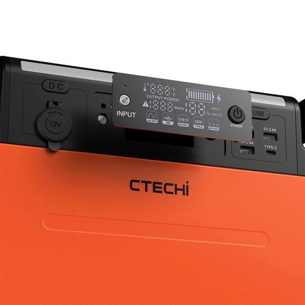 Зарядна станція CTECHi GT1500 потужністю 1500W/1210Wh 291898 фото